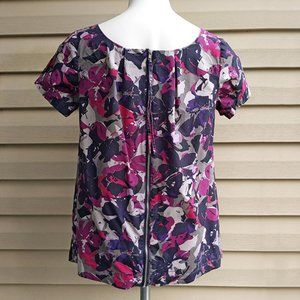 Thakoon for Target Cotton Back Zip Blouse Top S